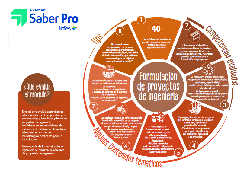Infografía de Formulación, Evaluación y Gestión de Proyectos